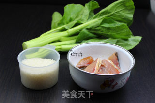 Choy Sum Fish Congee recipe