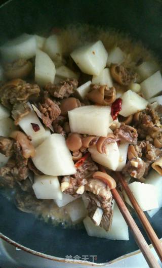 Lamb Stewed with White Radish—electric Pressure Cooker Version recipe