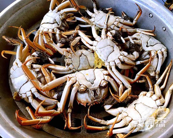 Steamed River Crab recipe