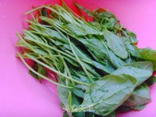 Spinach with Beijing Sauce. recipe