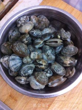Stir-fried Clams recipe