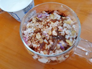 Net Red Overnight Oatmeal Tiramisu Yogurt Taste All-match Free Oatmeal Delicious and Full recipe