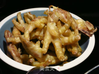 Chicken Feet with Chopped Peppers--home Cooking recipe