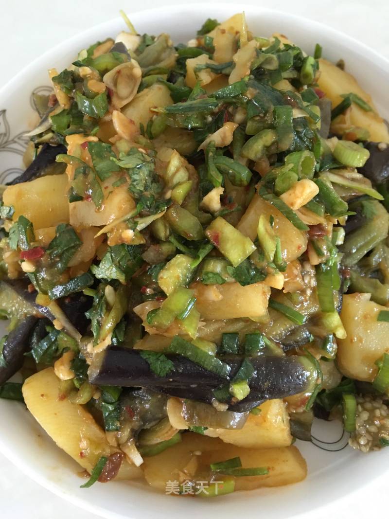 Eggplant with Potatoes recipe