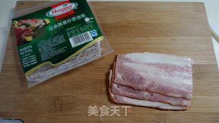 [homel is As Delicious As 18, and The "banquet" Surprises Four People] Family Fun-classic Fried Bacon recipe