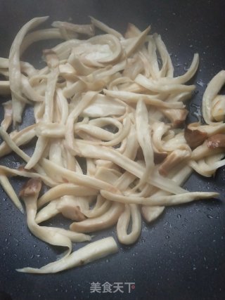 Shredded King Pleurotus with Garlic recipe