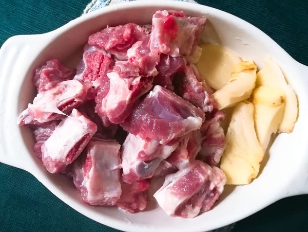 Pork Ribs Yuzhu Soup recipe