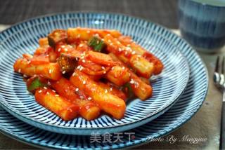 Korean Spicy Stir-fried Rice Cake recipe