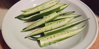 Sauce Okra (with Homemade Sauce Method) recipe