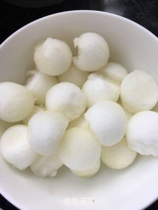 "home Cooking" Winter Melon Balls with Orange Juice recipe