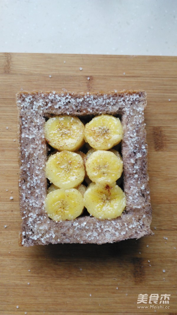 Purple Rice Banana Toast Box recipe