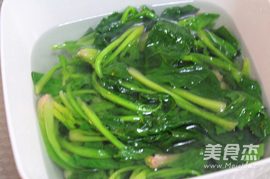 Nuts Spinach recipe