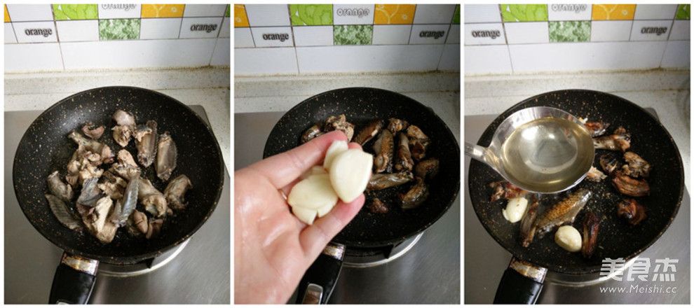 Mushroom Black Chicken Soup recipe