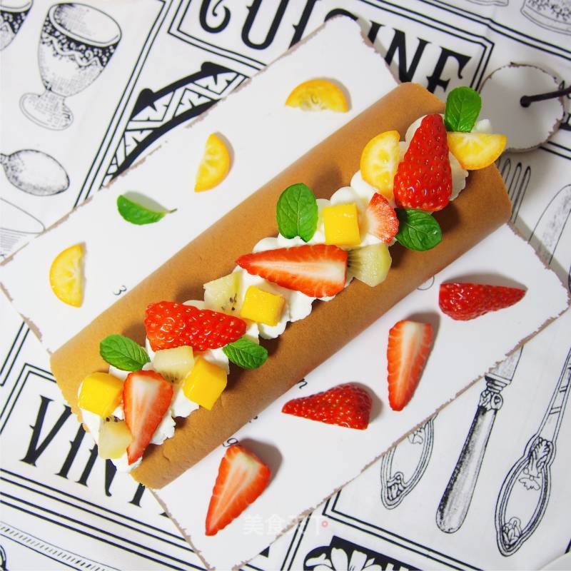 #四session Baking Contest and is Love to Eat Festival# Strawberry Cream Floating Cloud Rolls recipe