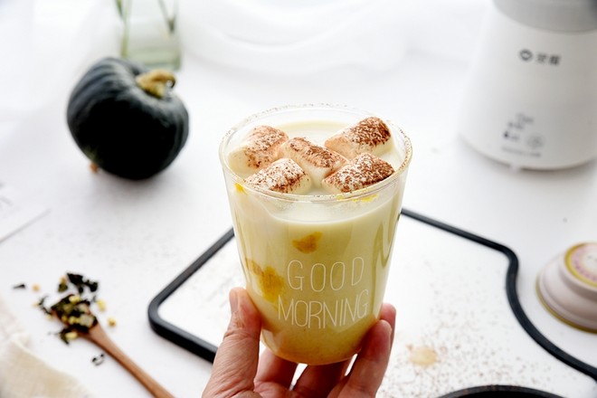 Pumpkin Milk Tea recipe
