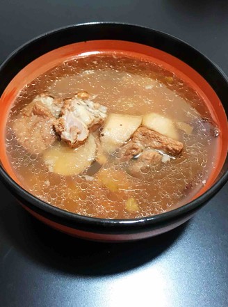 Yam Pork Ribs Soup recipe