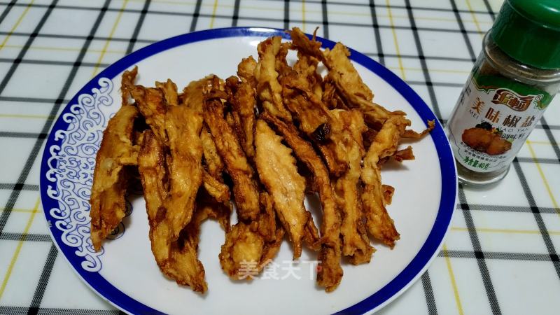 Fried and Crispy King Pleurotus recipe