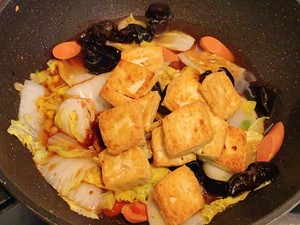 ✨invincible with Rice❗️cabbage, Ham, Tofu, So Delicious to Cry recipe