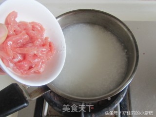 Congee with Preserved Egg and Lean Meat recipe