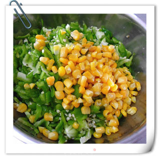 Green Pepper Sweet Corn recipe