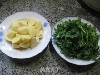 Chrysanthemum Boiled Potatoes recipe