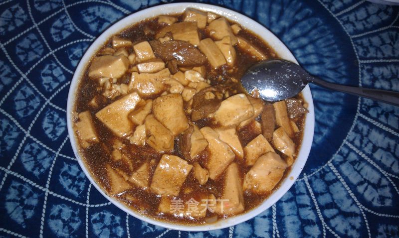 Braised Tofu with Meat recipe