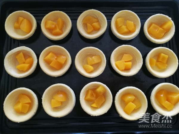 Yellow Peach Egg Tart (full Egg Version) recipe