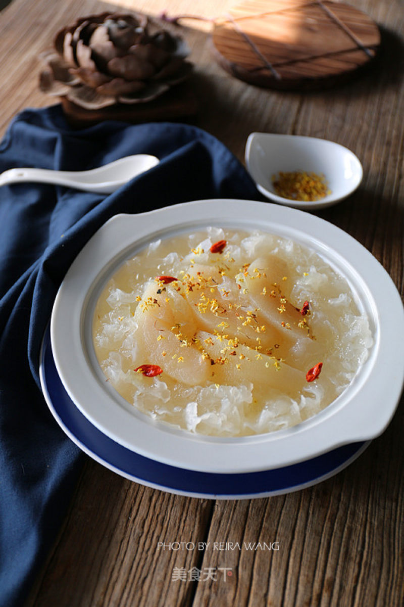 Osmanthus White Fungus Stewed Sydney recipe