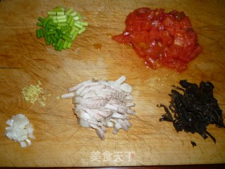 Tomato Homemade Noodle Topping recipe