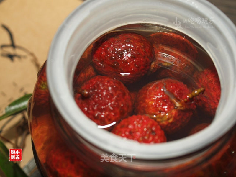 Lychee Medicinal Wine: The Most Health-preserving Medicinal Wine in The Summer Solstice recipe