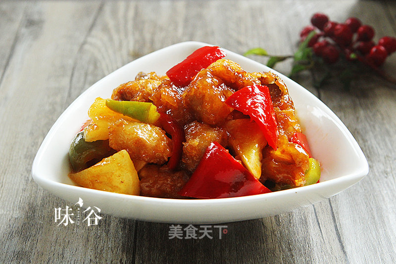 Pineapple Sweet and Sour Pork Ribs recipe