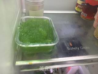 Cold Green Jelly recipe