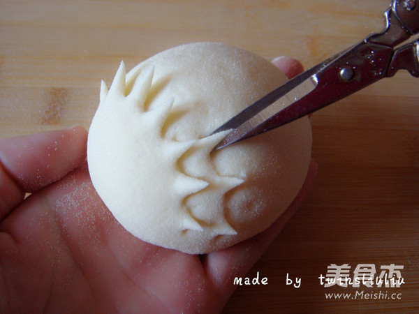 Cute Cartoon Bean Paste Bun recipe