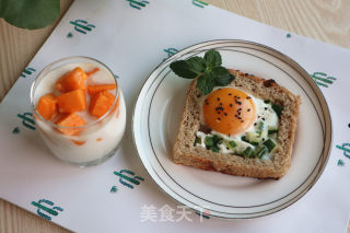 Fried Eggs on Toast recipe