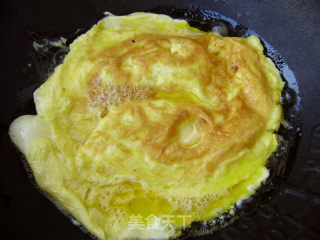 Scrambled Eggs with Leek recipe