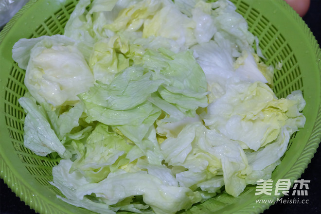 Lettuce in Oyster Sauce recipe