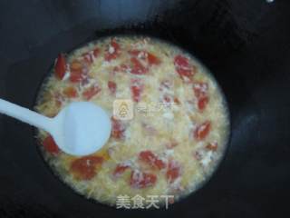 Tomato Egg Drop Soup recipe