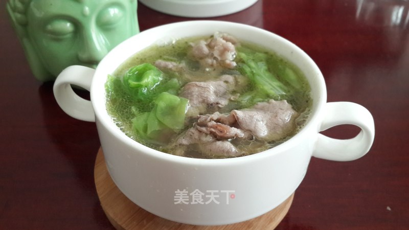 Lamb Slices and Cabbage Soup recipe