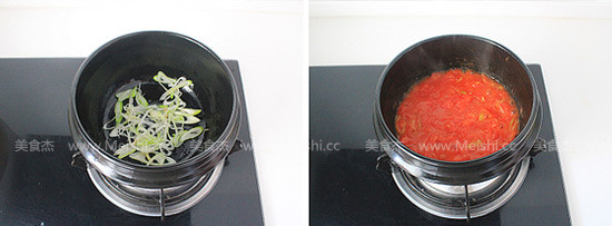 Beef Beef Pot with Tomato and Enoki Mushroom recipe