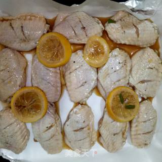 Black Pepper Lemon Grilled Wings recipe