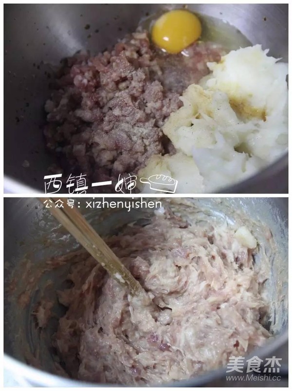 Yam Meatballs recipe