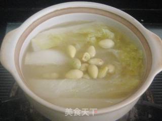 Chicken Soup with Ginkgo and Chinese Cabbage recipe