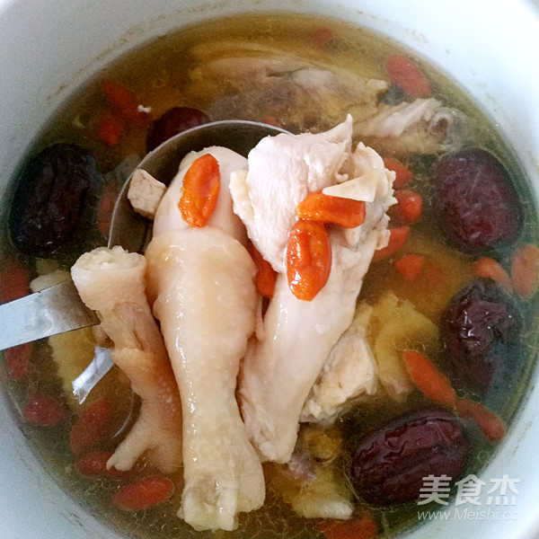 Stewed Chicken Soup with Tuckahoe recipe