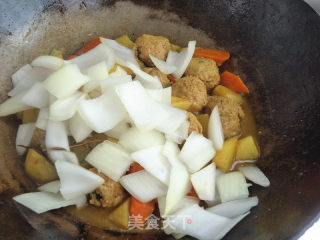 Curry Beef Balls recipe