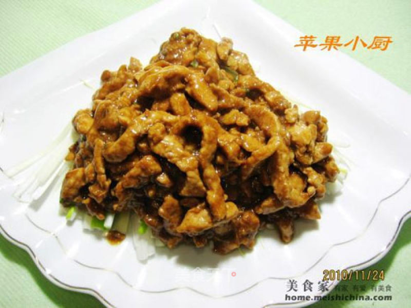 Shredded Pork with Beer Fragrant Sauce recipe