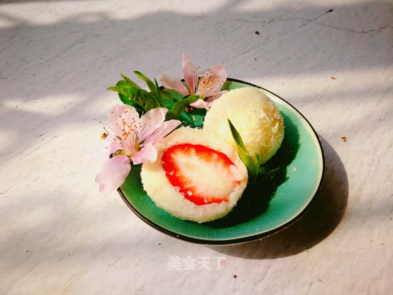 Yam Strawberry Coconut Balls