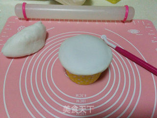 【flower Cluster Cup Cake】——my First Fondant Making recipe