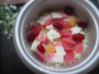 Steamed Rice with Bacon recipe