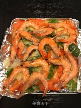 Baked Shrimp with Cheese recipe