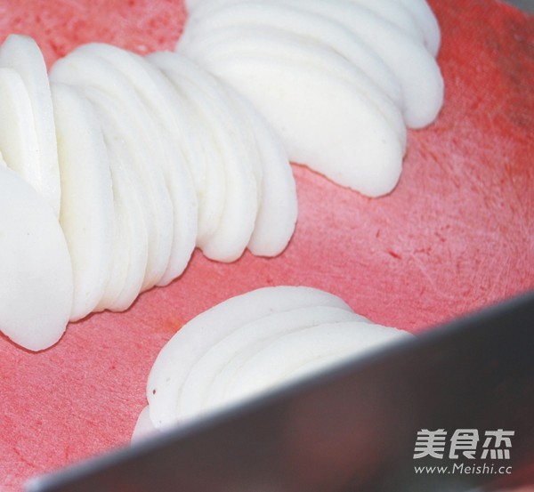 Stir-fried Rice Cake with Cabbage recipe